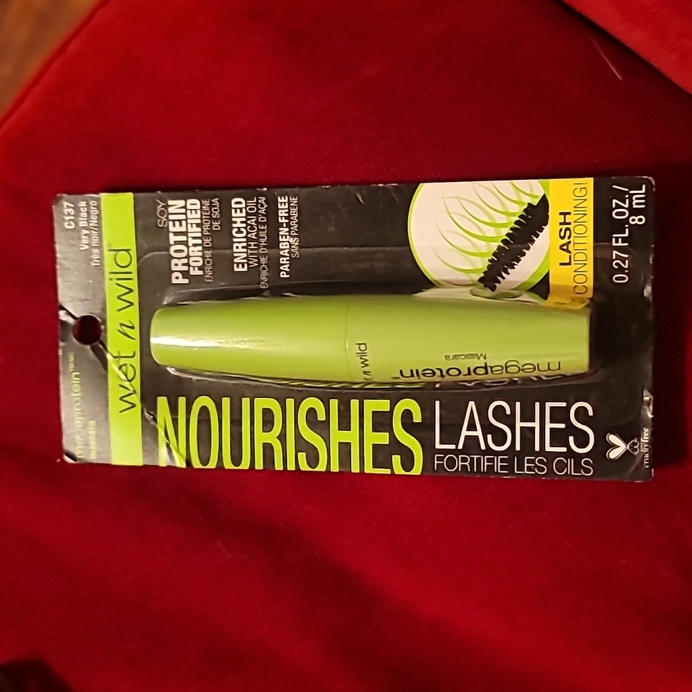 WET N WILD MegaProtein Mascara C137 Very Black